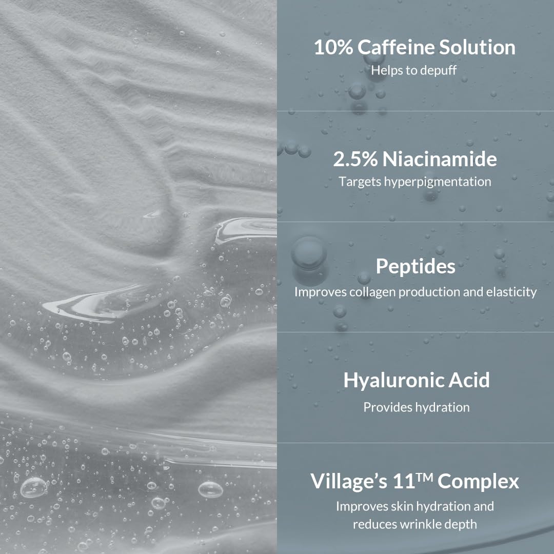 VILLAGE11FACTORY Hydro Boost serum dispenser shown for mess-free daily use.