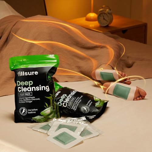Villsure Foot Pads relaxation during night use suggesting stress relief and rest