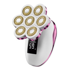 VIMC electric razors women close-up showing 7D heads for a smooth shave