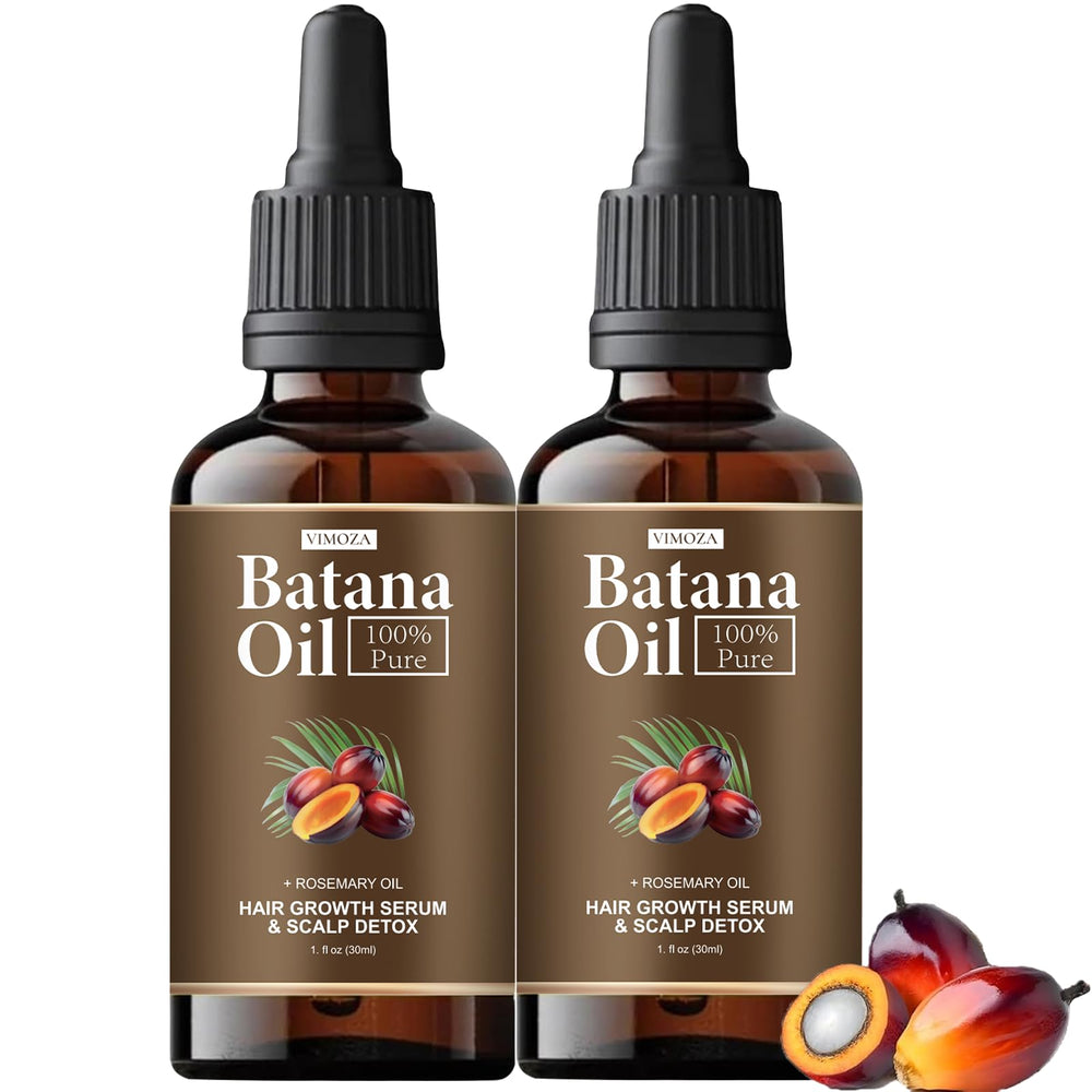 VIMOZA Batana oil bottle for deep hydration and nourished scalp.