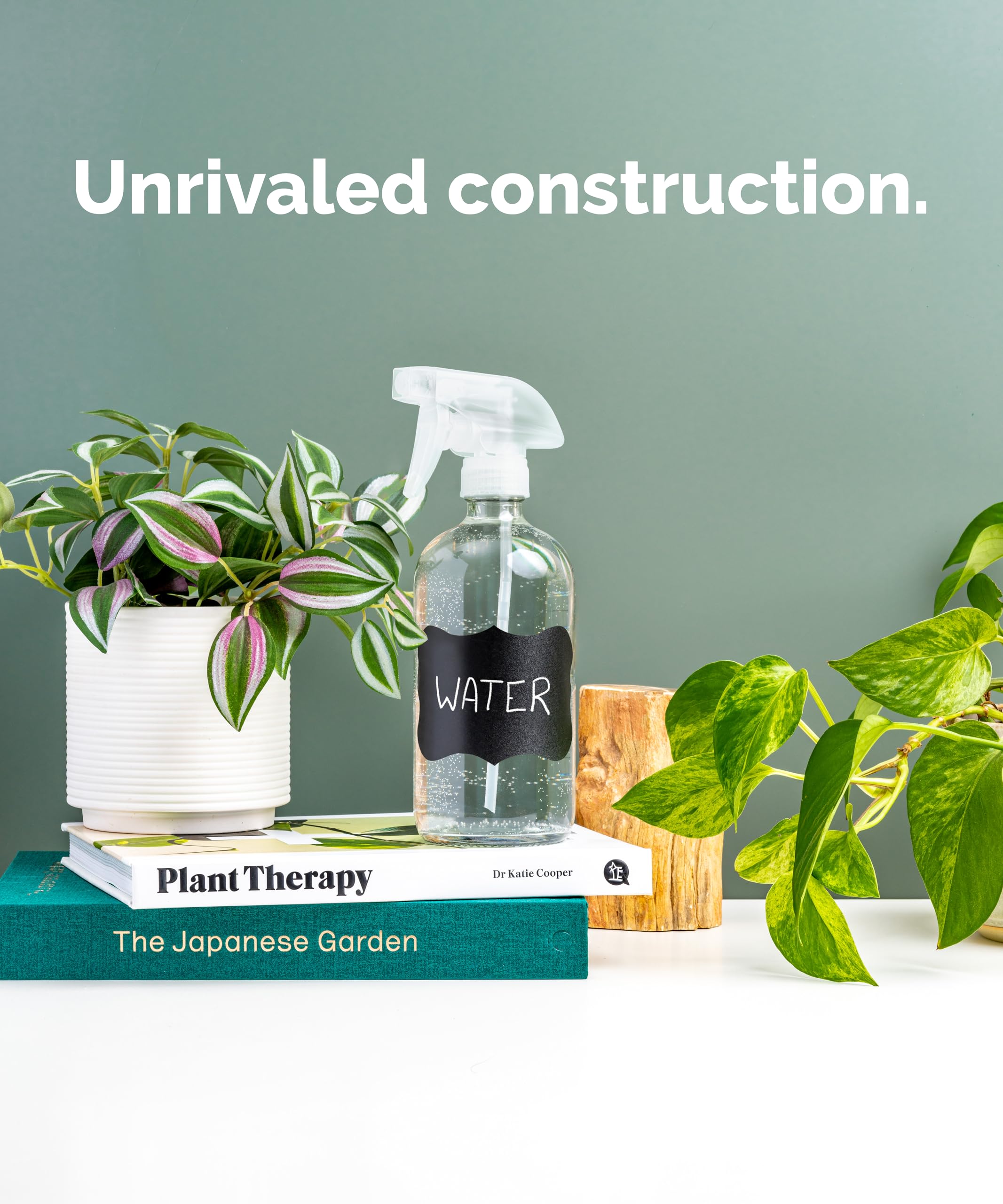 Vine Creations waterproof labels for durable, organized cleaners.
