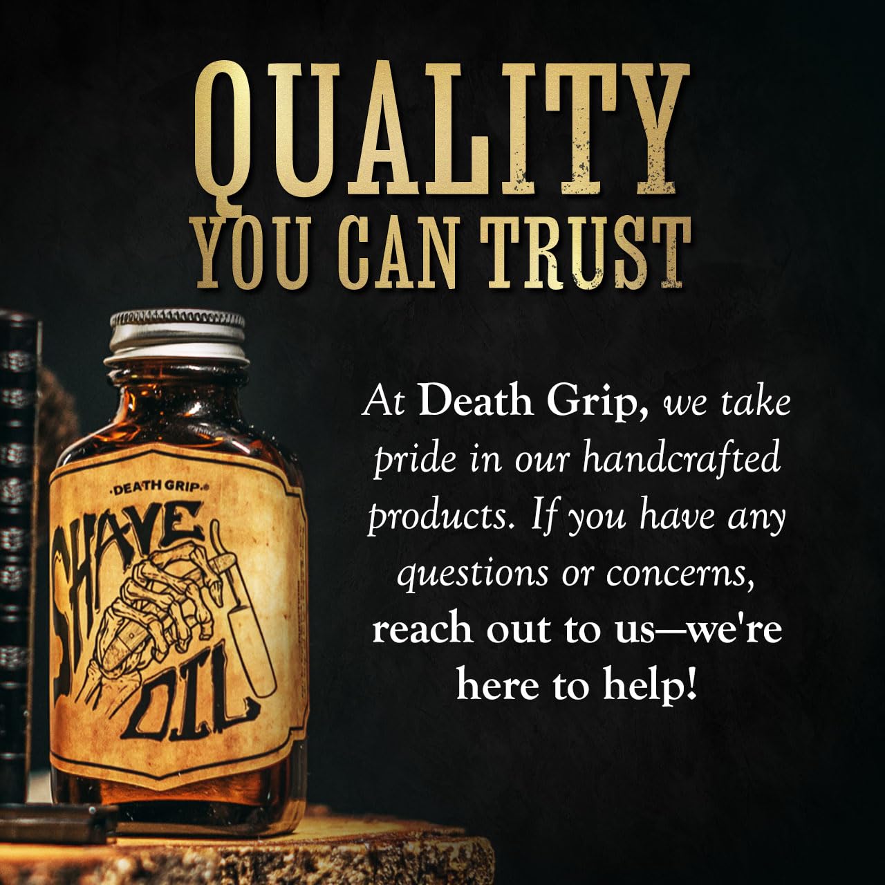 After-shave image from Vintage Grooming Co demonstrates soothing, softened skin.
