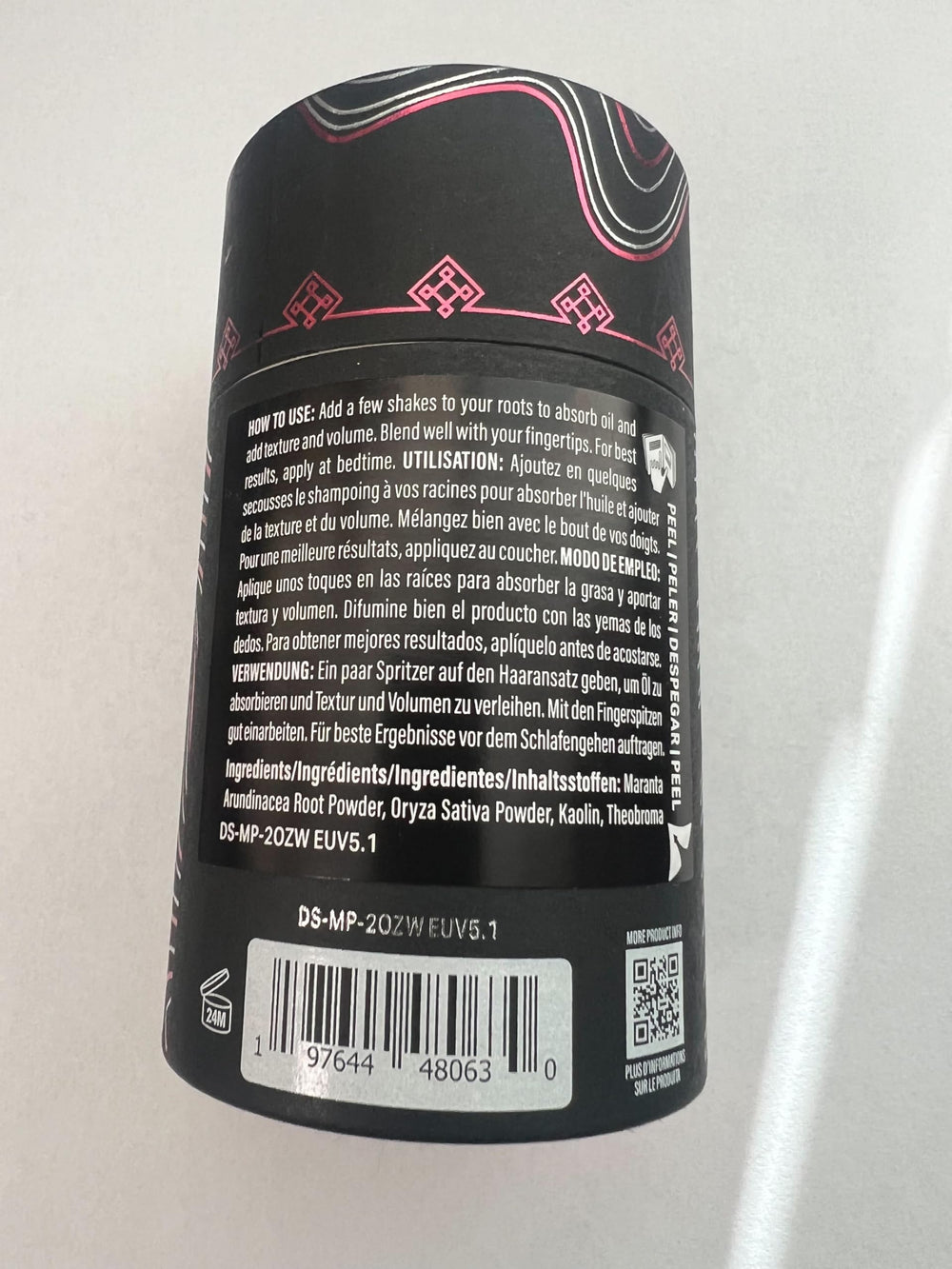 Viori Dry Shampoo Powder natural formula for daily use.