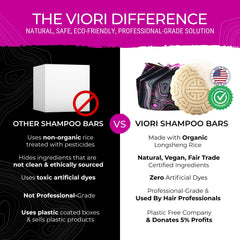Viori Terrace Garden Conditioner Bar moisturizing formula for softness