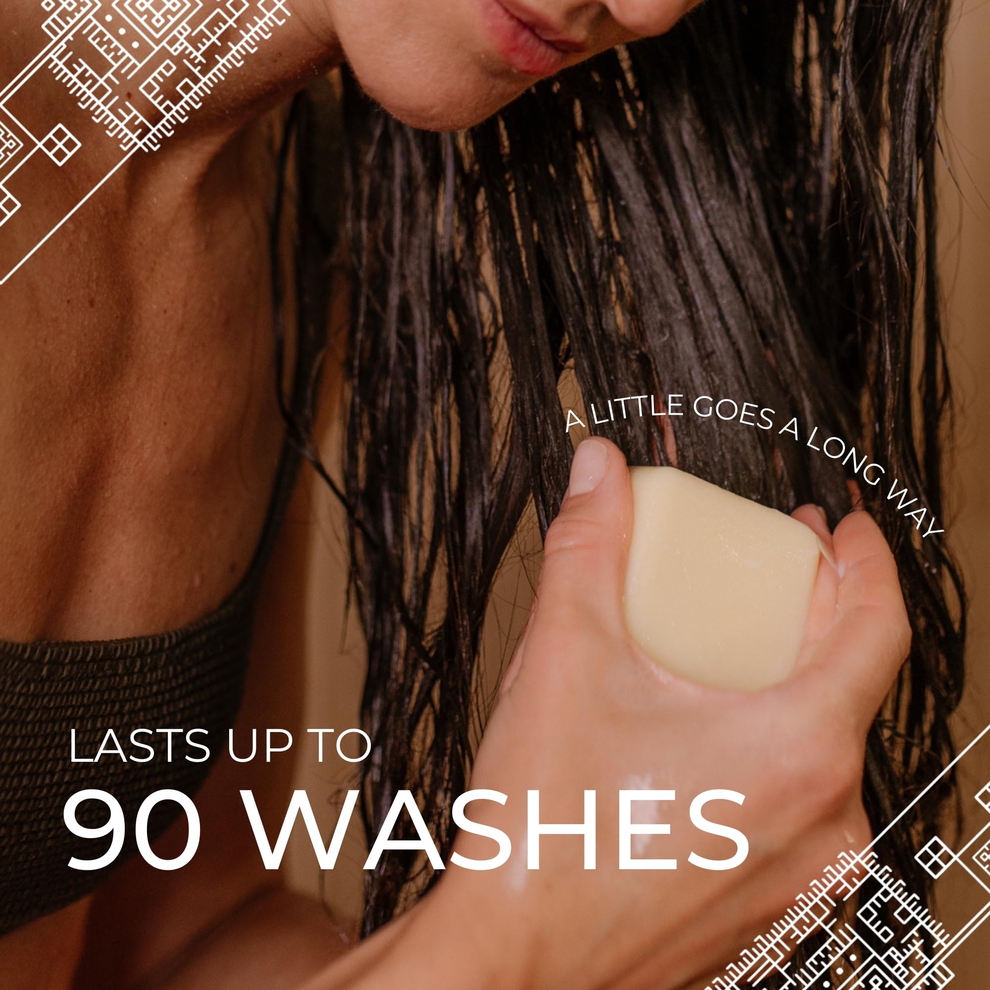 Viori travel-size conditioner bar ready for on-the-go routine
