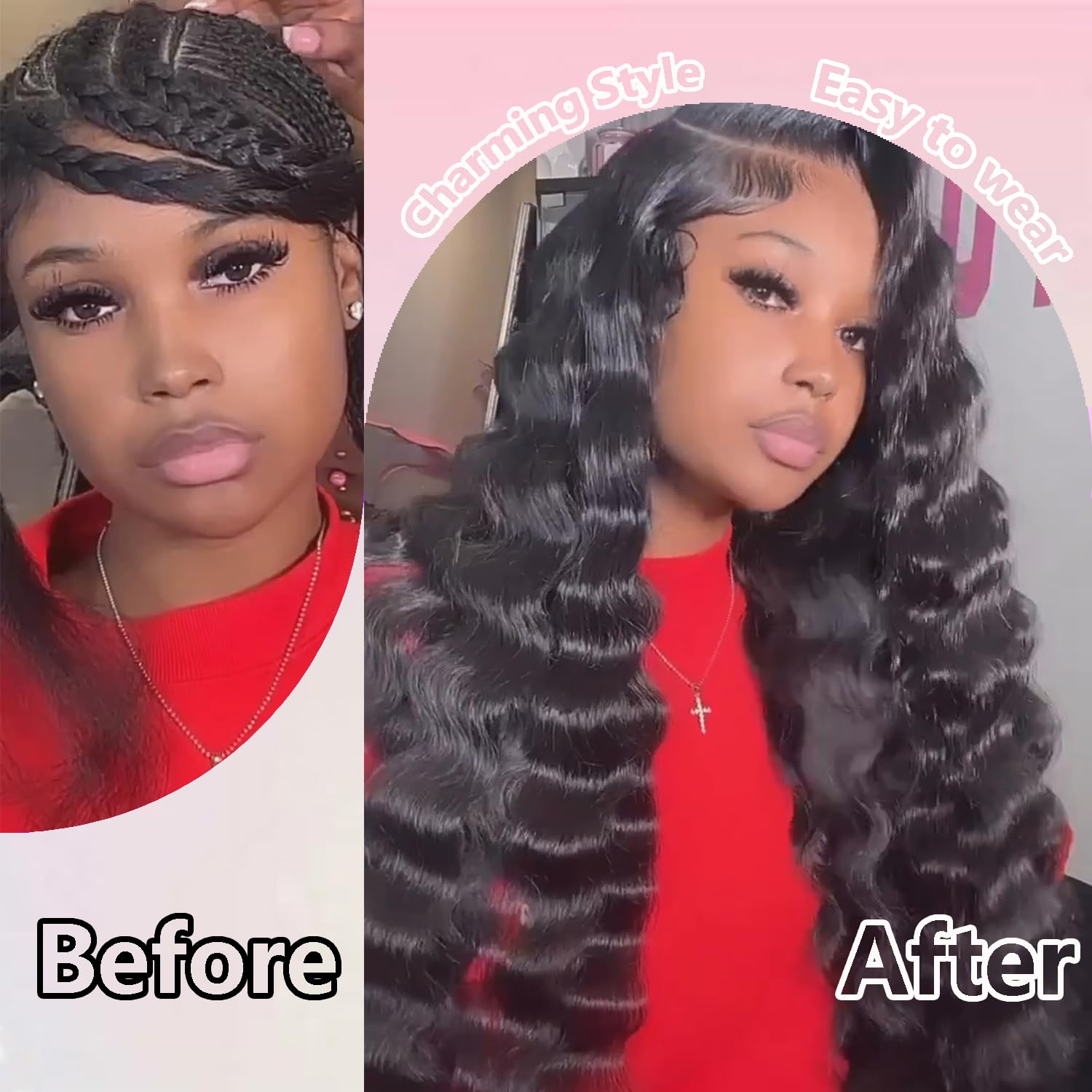 VIPPRETTY versatile wig suitable for birthdays, weddings, and elegant events.