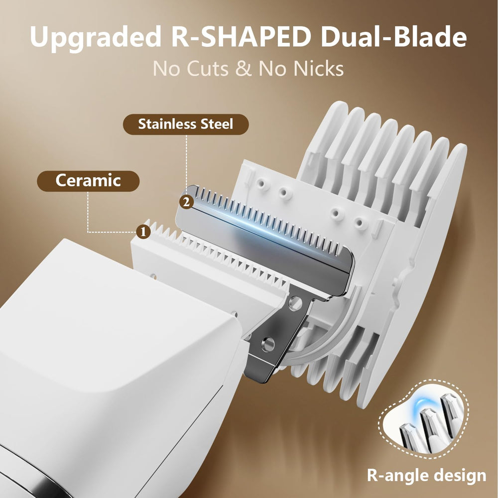 Virelle USB dock charging enables flexible charging options for busy routines.