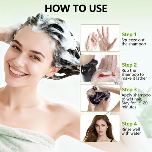 Vireo Color Light Brown shampoo lather shows gentle cleansing with color deposit.