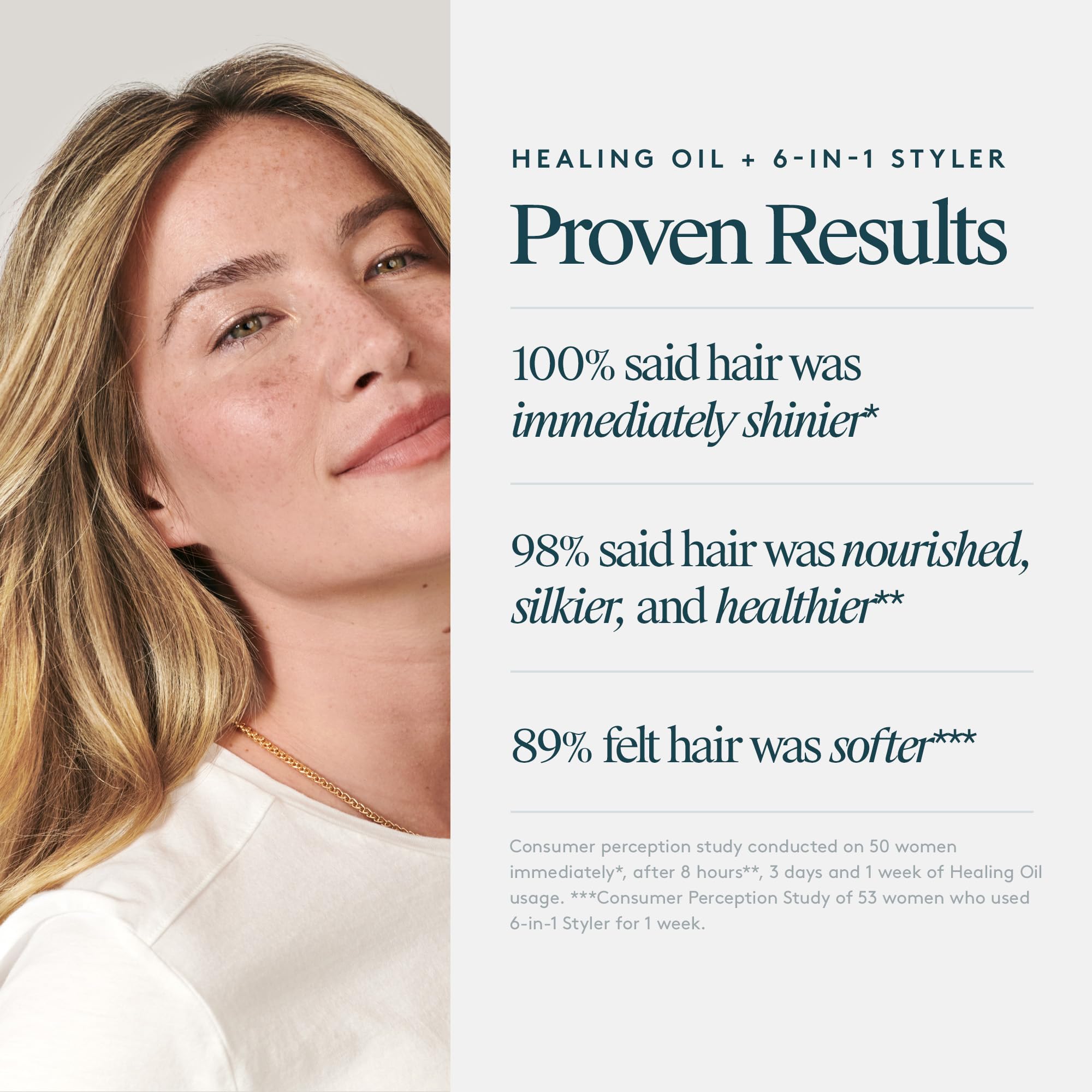 VIRTUE color-safe formula label communicates gentle care for color-treated hair