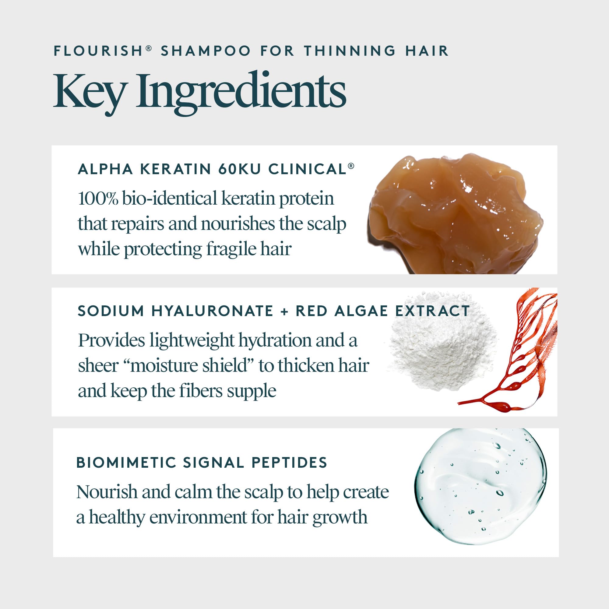Virtue Flourish Shampoo is free from silicone, sulfates, parabens