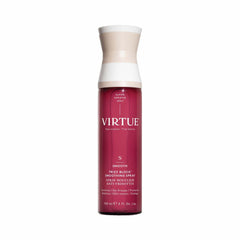 VIRTUE Frizz Block Smoothing Spray front view for all-day frizz control in humidity.