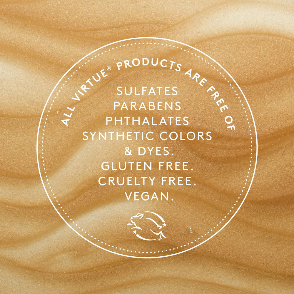 VIRTUE Purifying Leave-In Hair Conditioner Spray citrus fragrance note for refreshing scent and shine