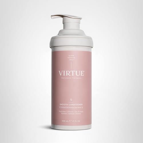 Virtue Smooth Conditioner recyclable packaging to support sustainable routines.