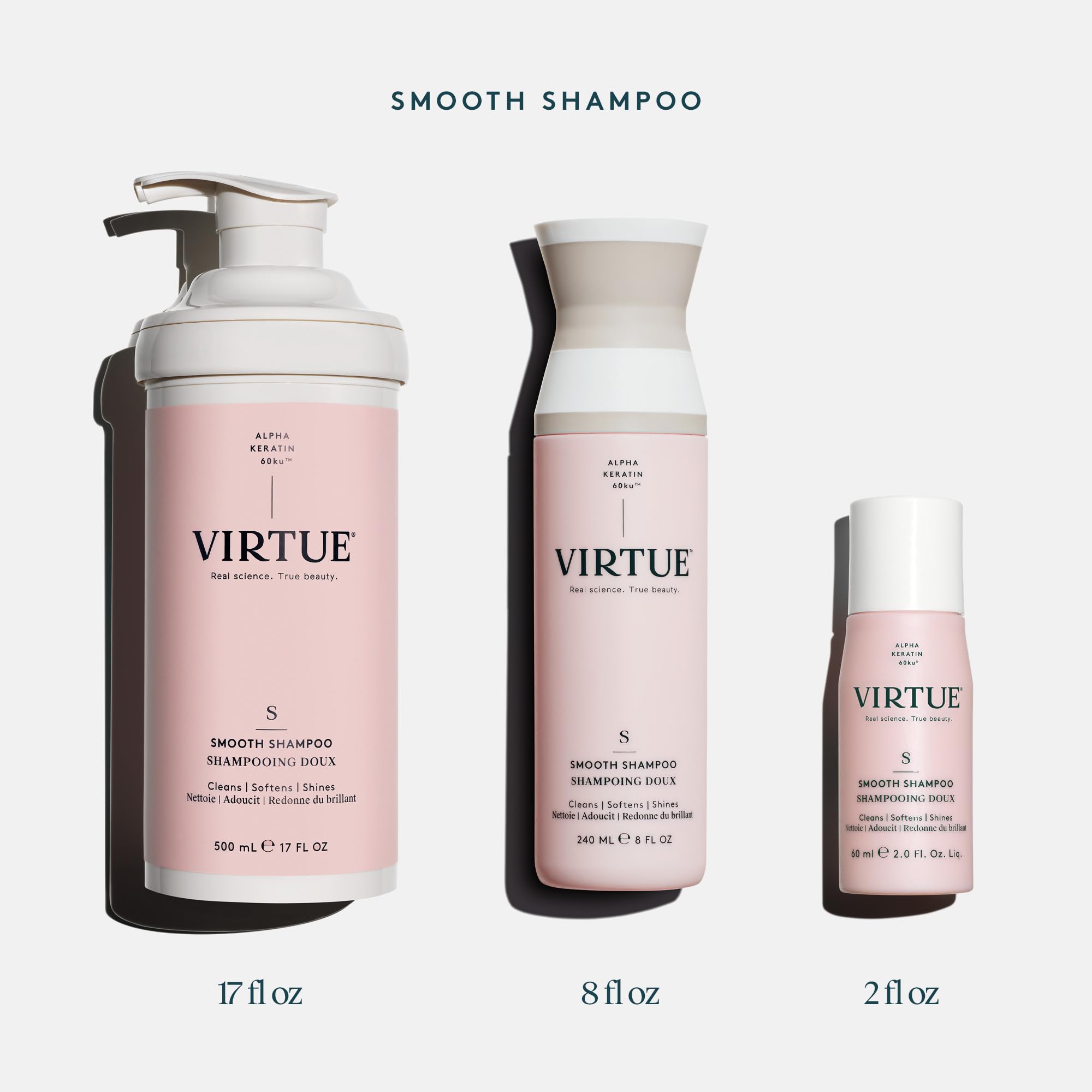 VIRTUE Smooth Shampoo cruelty-free label showcases ethical product choice