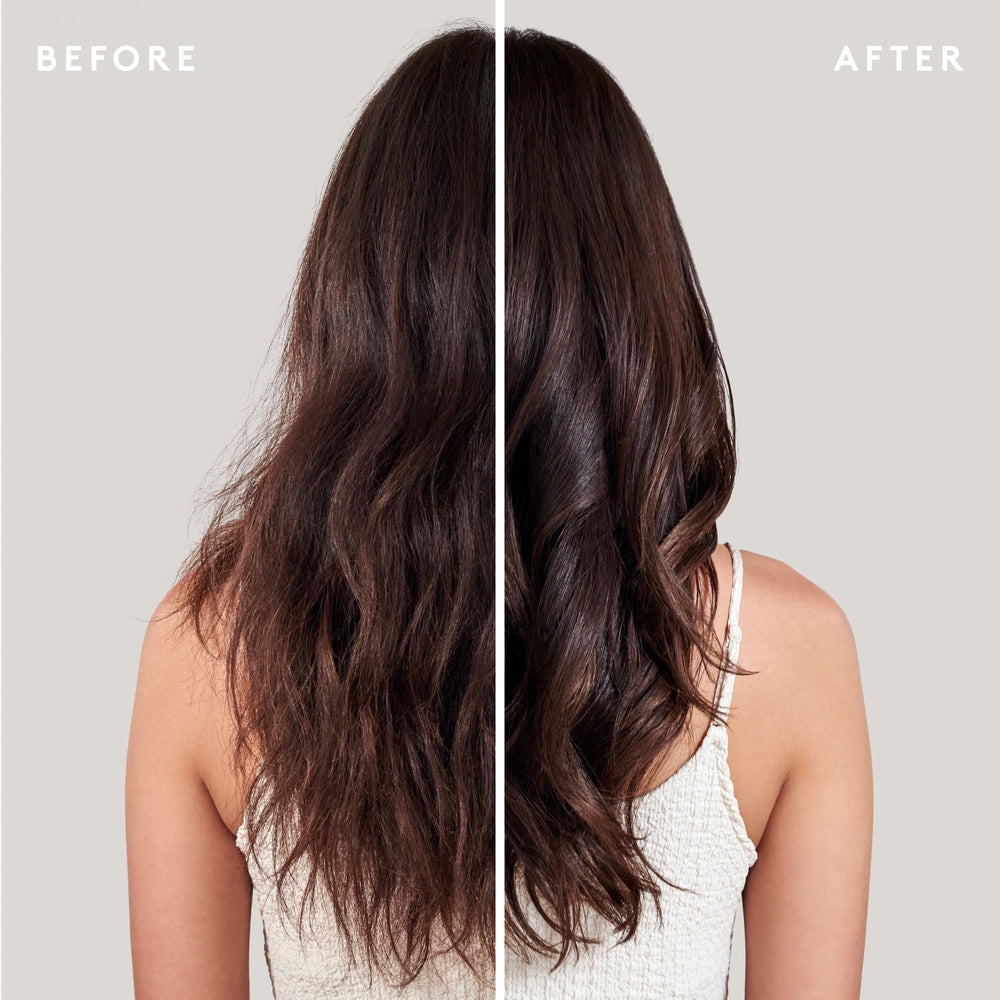 VIRTUE Smooth Shampoo shine-moisture image highlights moisture and glow