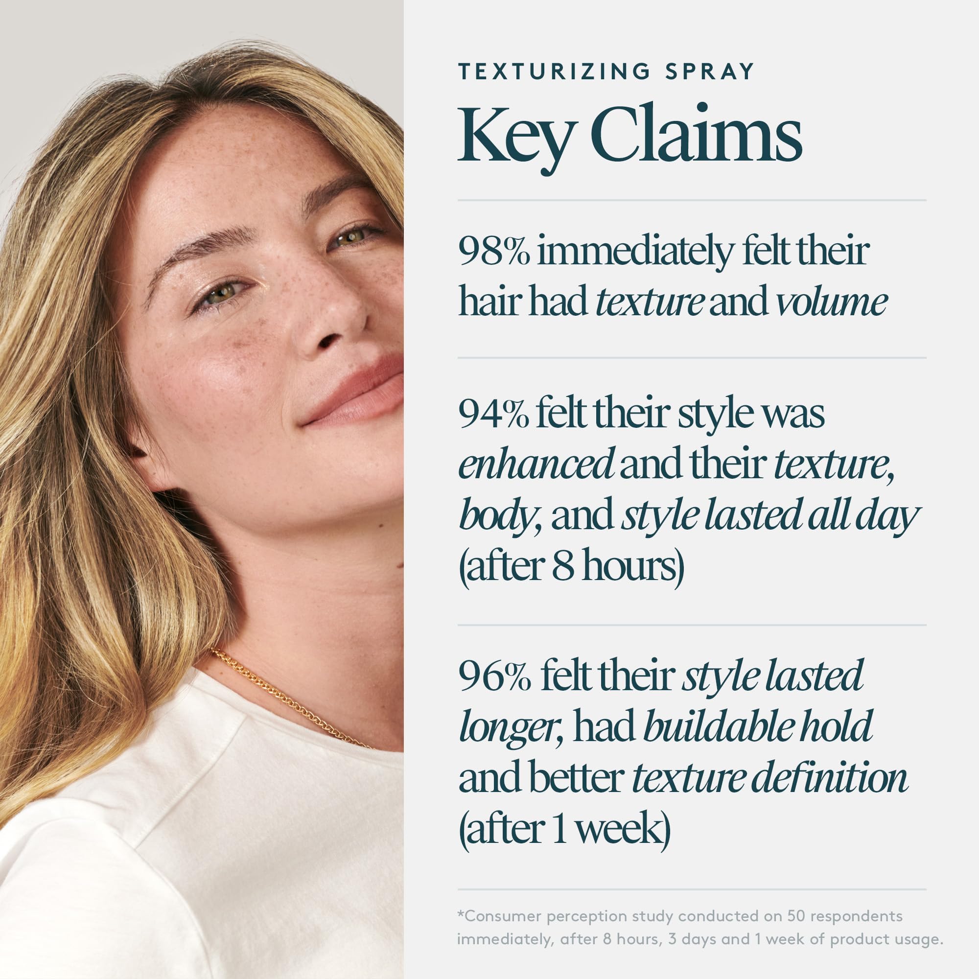 VIRTUE Texturizing Spray color-safe formula preserves vibrancy on color-treated hair