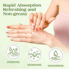 VISCOO chamomile hand cream for soothing non greasy moisture during work