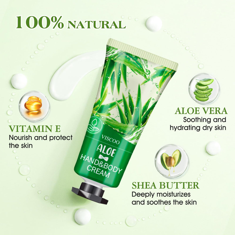 VISCOO hand cream set in lavender fragrance nourishes at home and travel with quick absorption