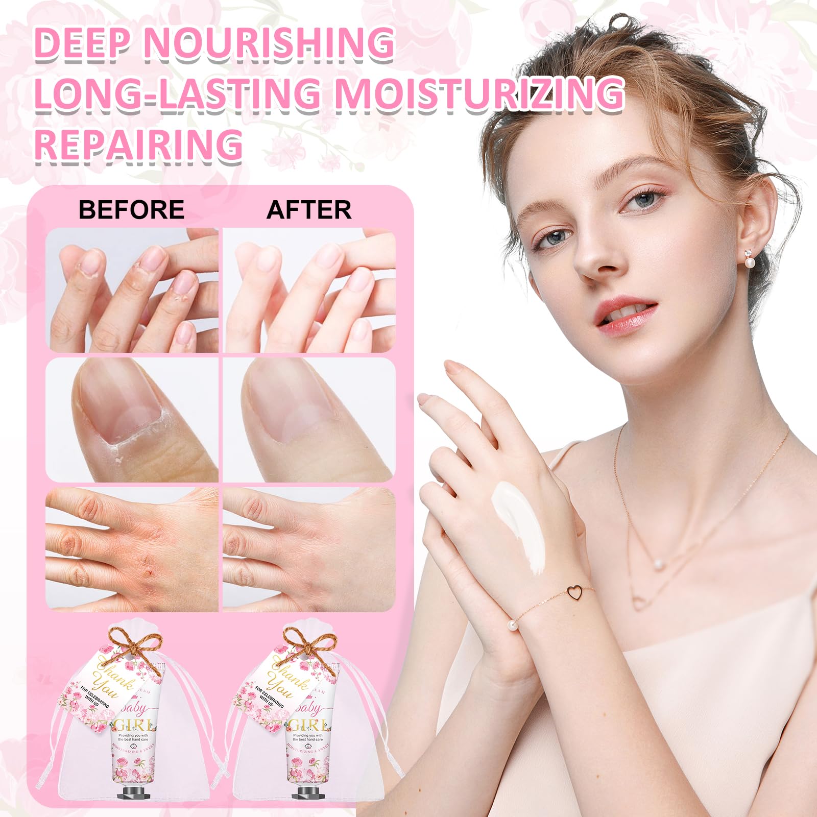 VISCOO cherry blossom fragrance hand cream delivers light, quick-absorbing moisture.