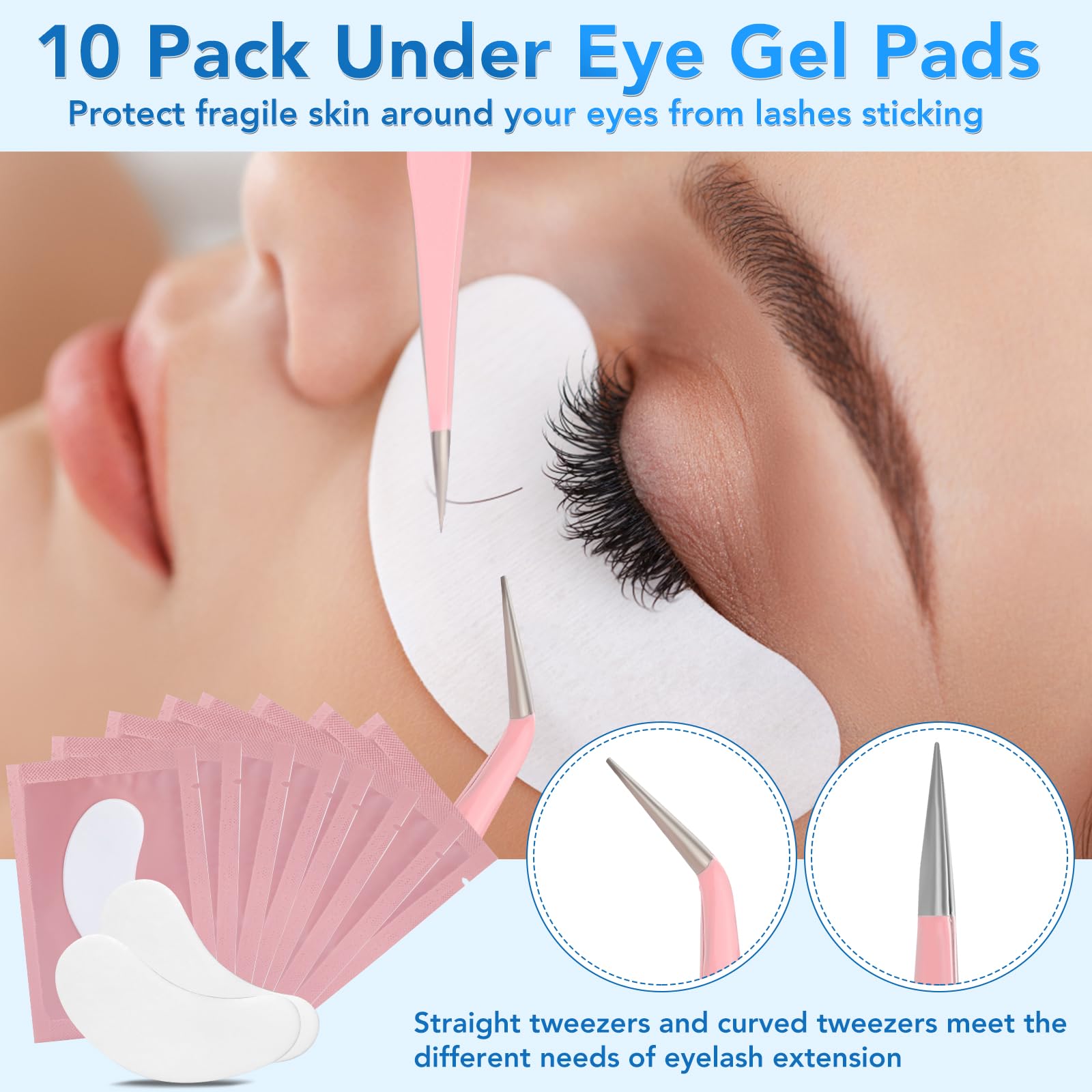 Viscoo practice lashes included for hands-on grafting experience and skill building.