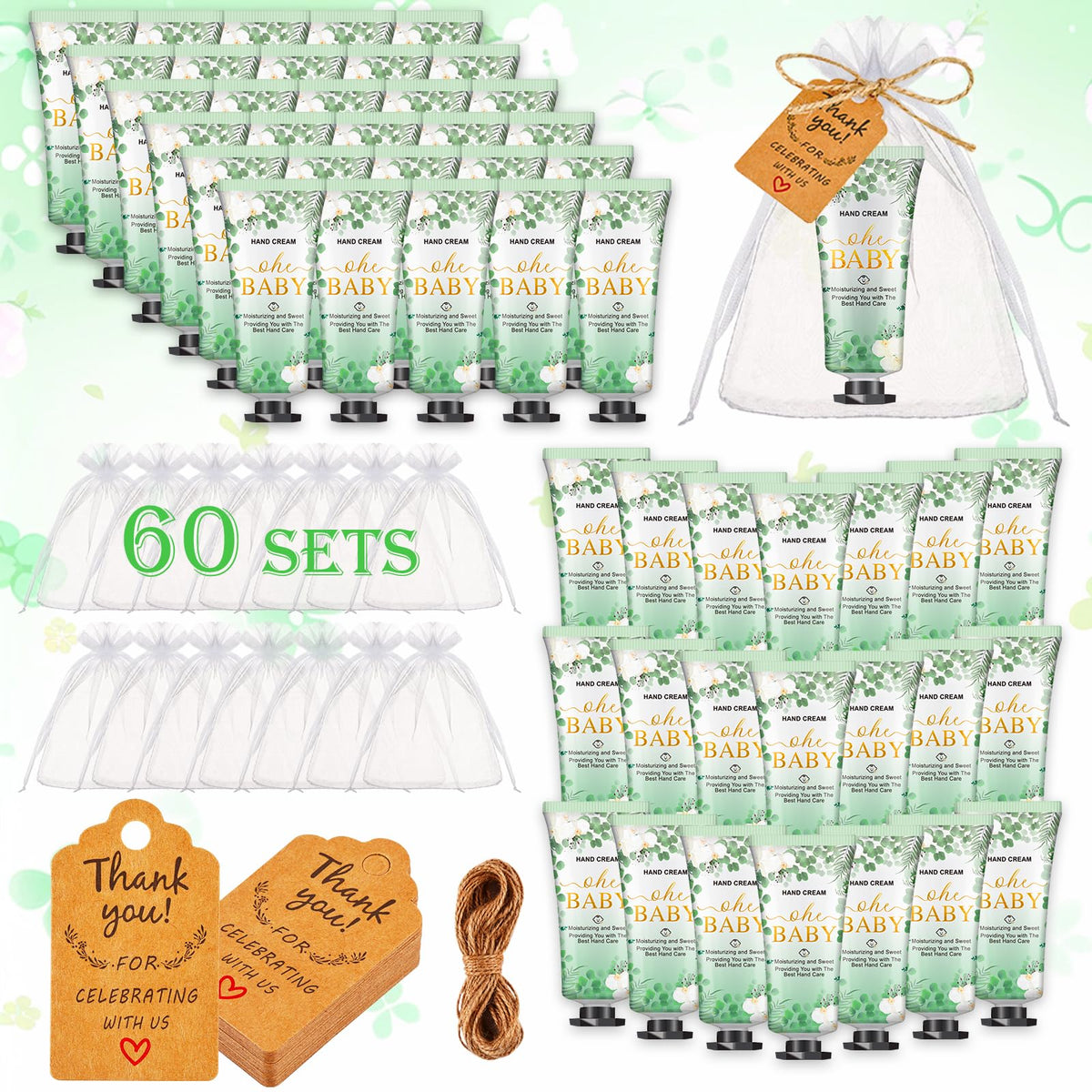 VISCOO Oh Baby hand cream tube for travel-friendly skin moisture on the go.