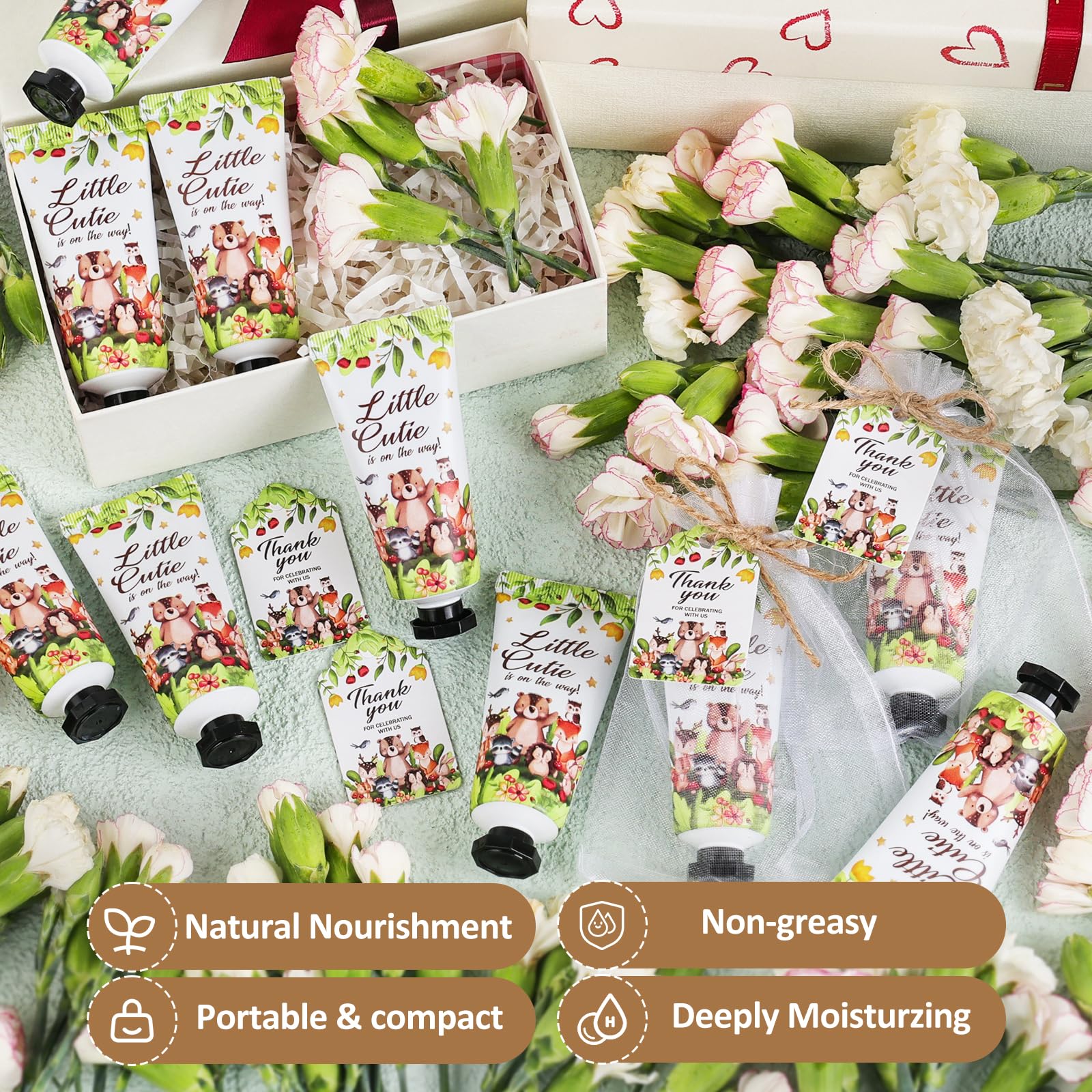 VISCOO travel-size hand lotion bulk fits suitcases and purses for on-the-go use.