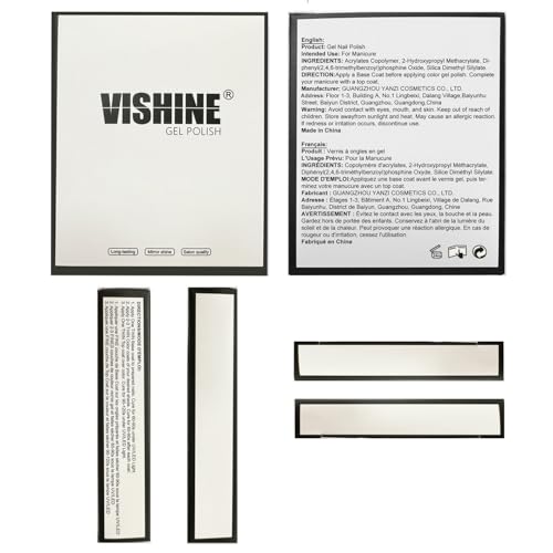 Vishine at-home manicure setup suggesting long-lasting wear possibilities
