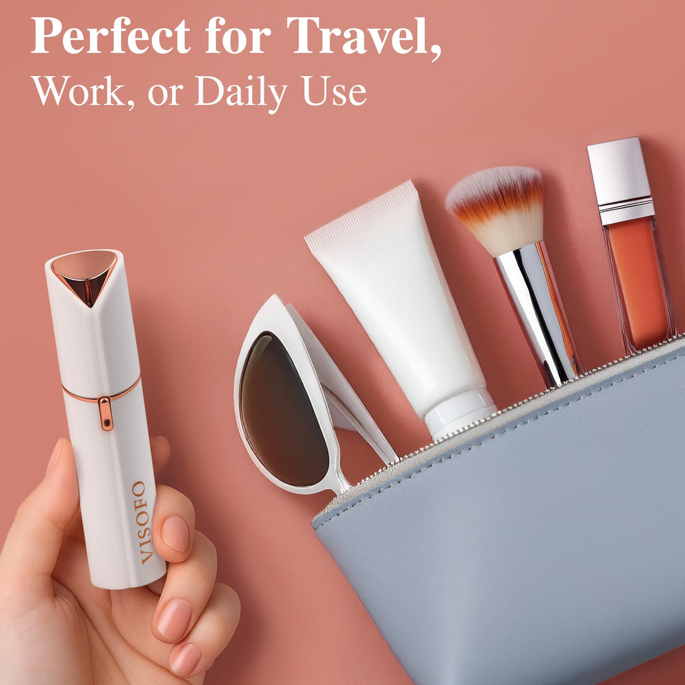 VISOFO compact travel size fits in a bag for on-the-go use
