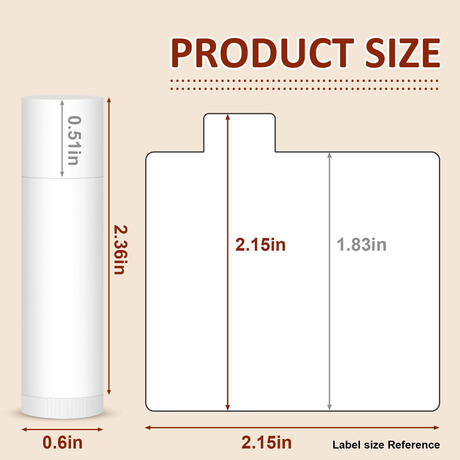 VISRIE DIY lip balm for personalized gifts, events, and crafts.