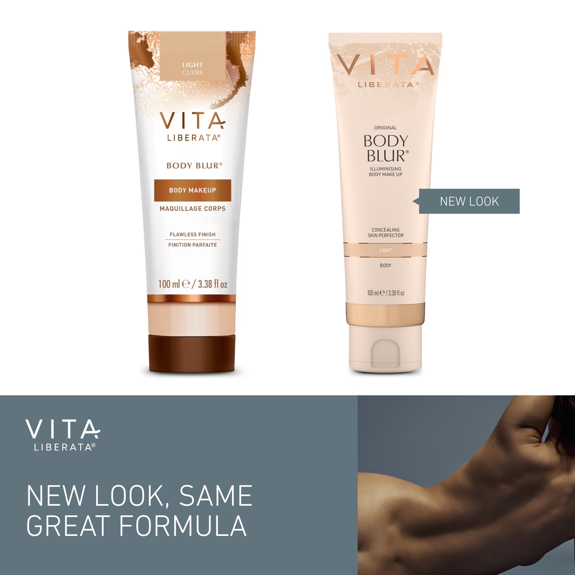 Vita Liberata Body Blur quick-dry formula ready for wash-off events