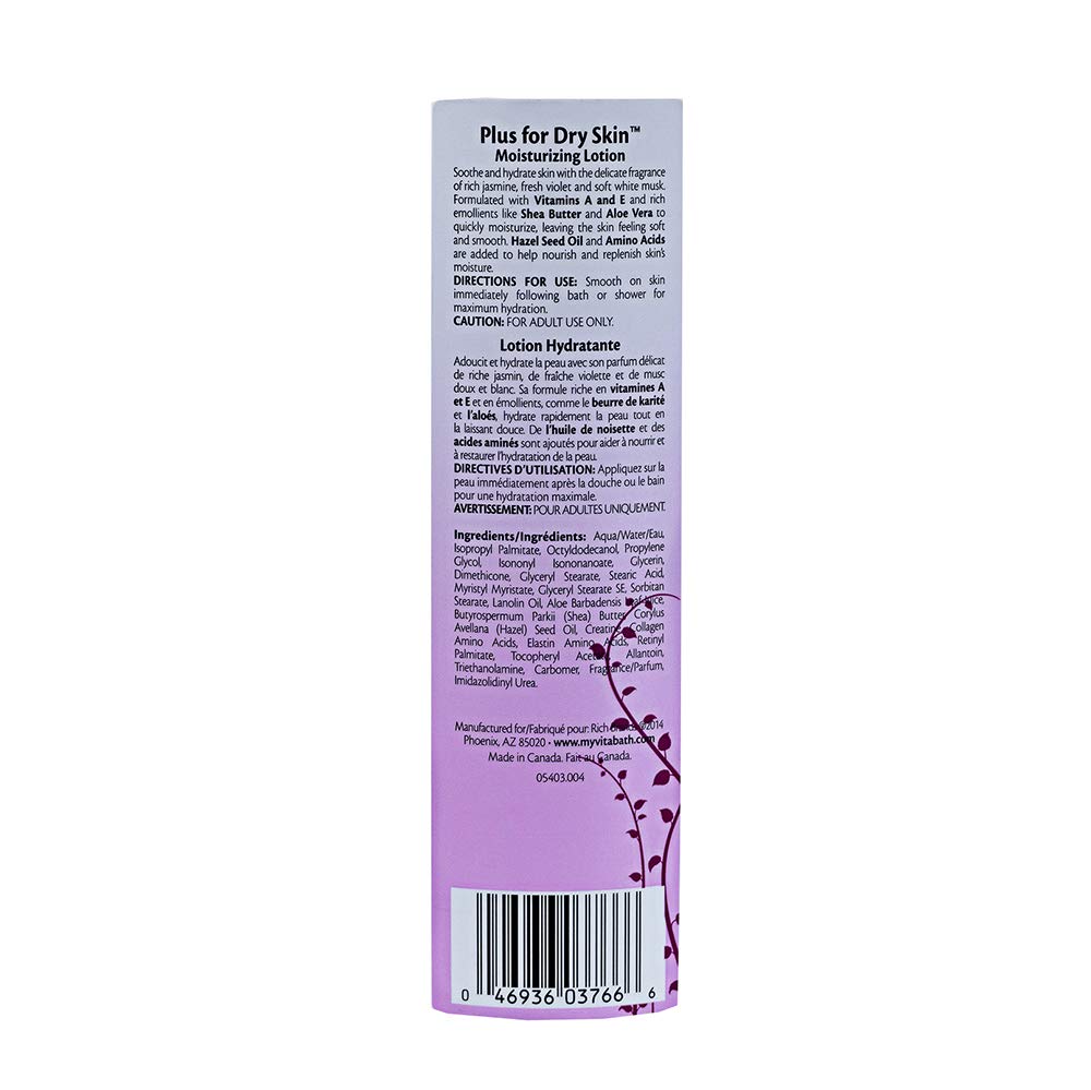 Vitabath fragrance jasmine violet aroma in bottle