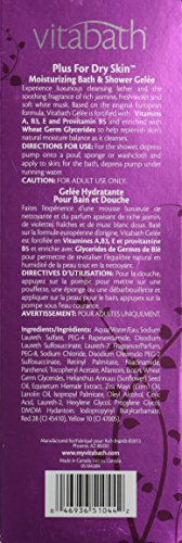 Vitabath Gelee in shower gentle hydrating application.