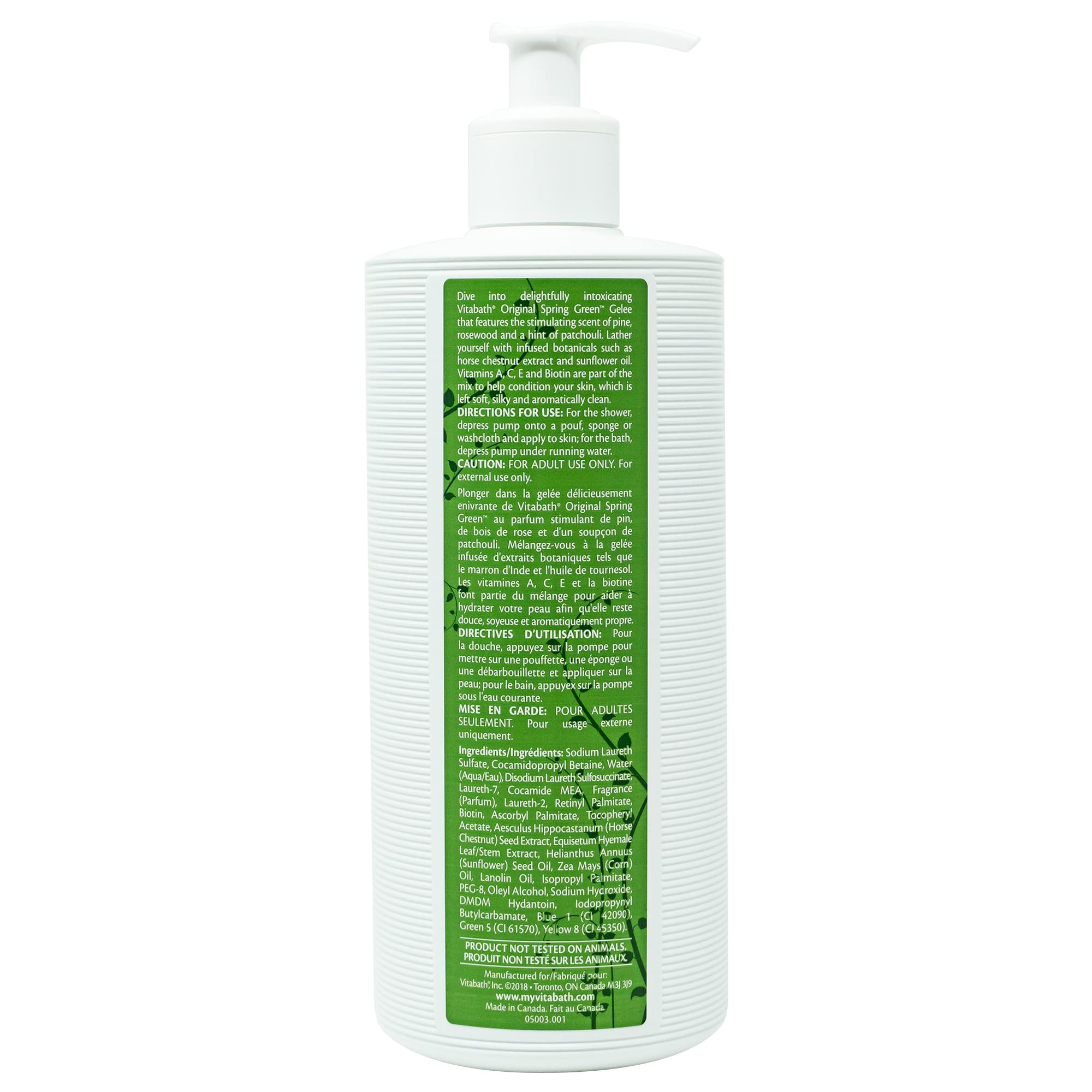 Vitabath Original Spring Green 60-year legacy signals trusted bath care.