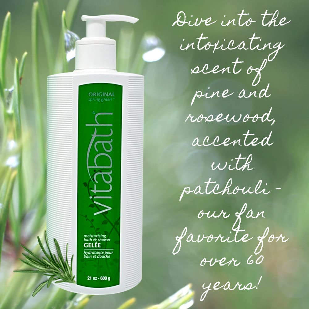 Vitabath Original Spring Green PETA cruelty-free status supports ethical skincare.