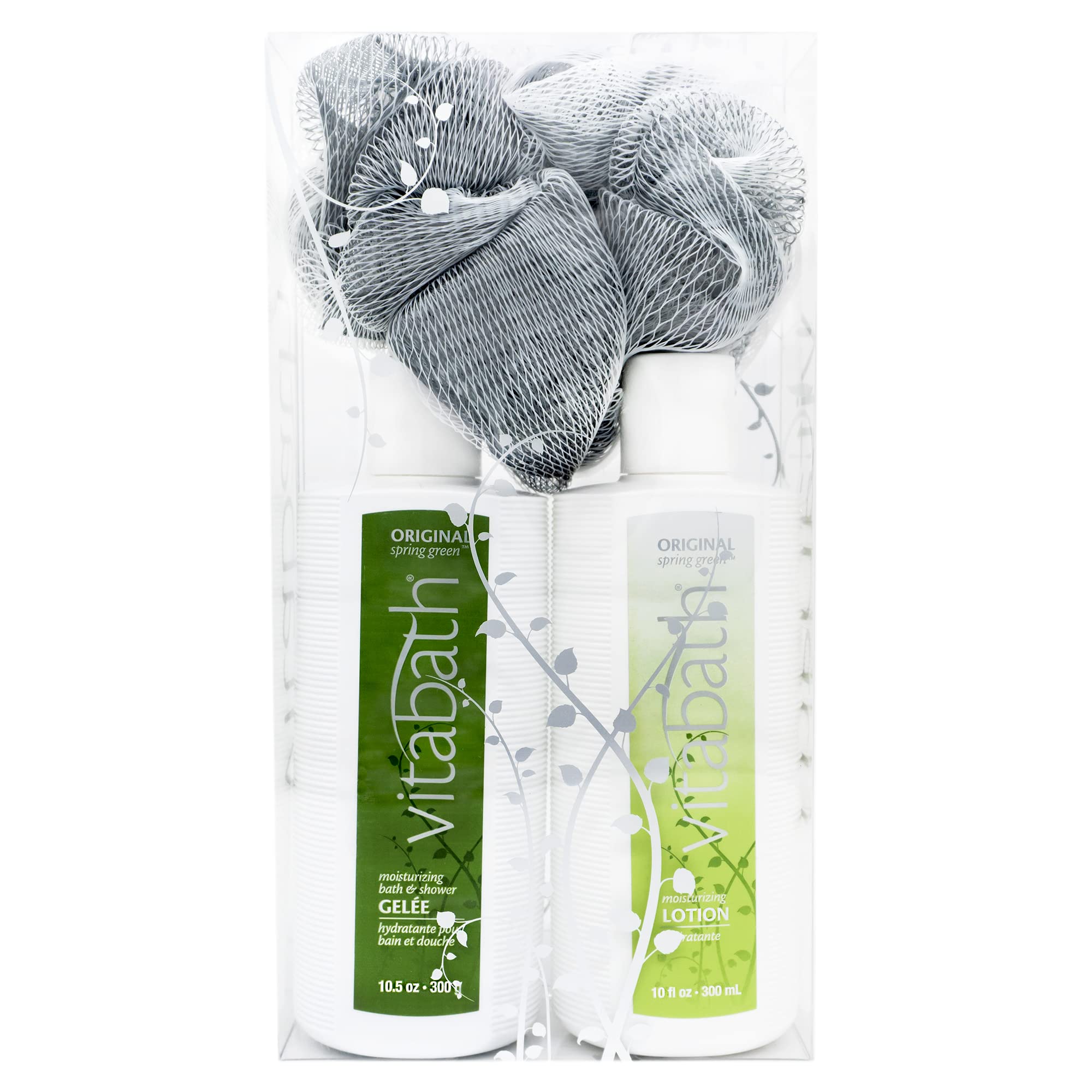 Vitabath Original Spring Green shower gel bottle for luxurious cleansing and hydrating skin