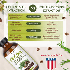 VITAL AFFAIR castor oil rosemary application shows easy scalp nourishment.
