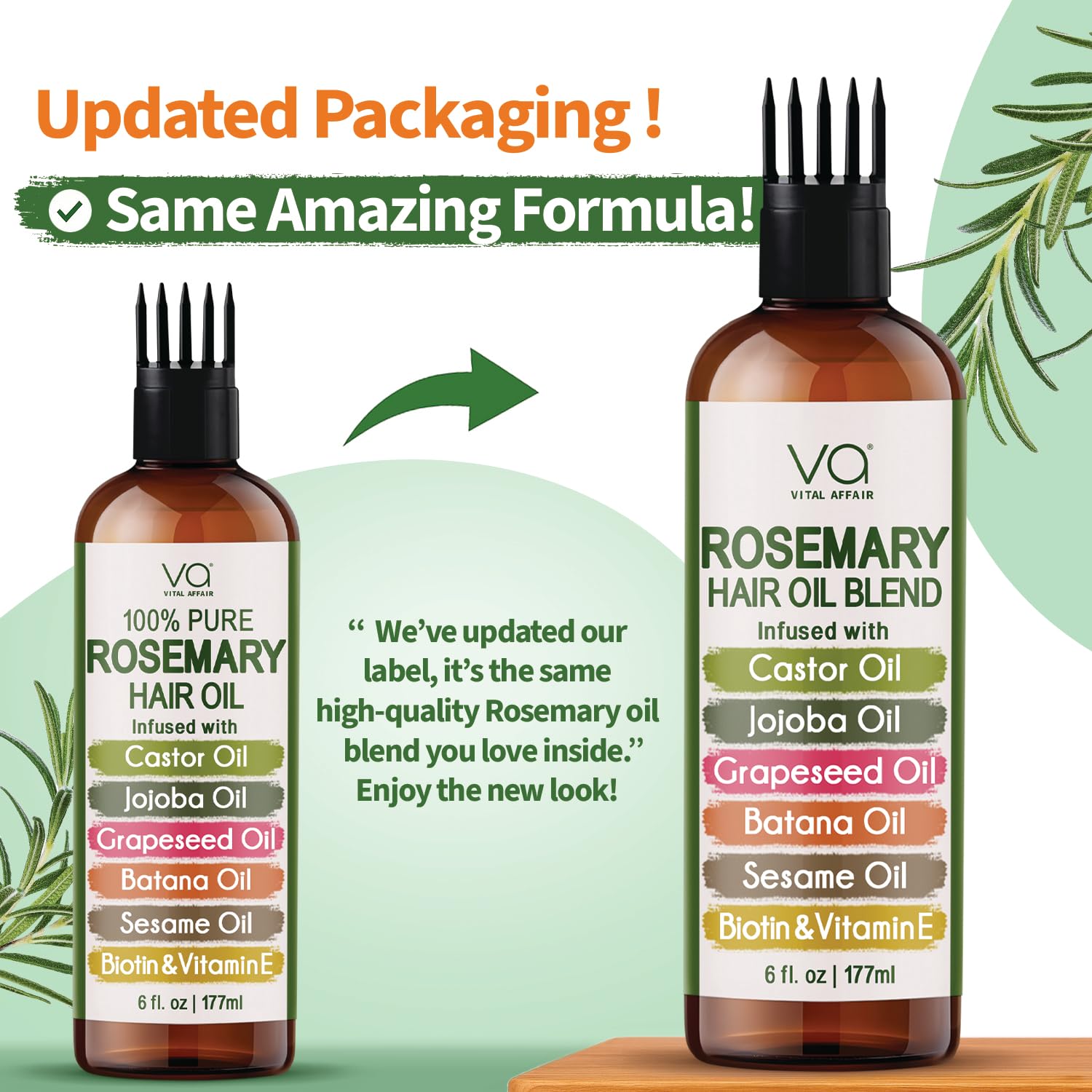 VITAL AFFAIR Made in USA vegan cruelty-free seal on packaging.