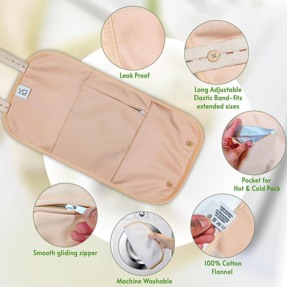 Vital Affair mesh laundry bag keeps wraps organized