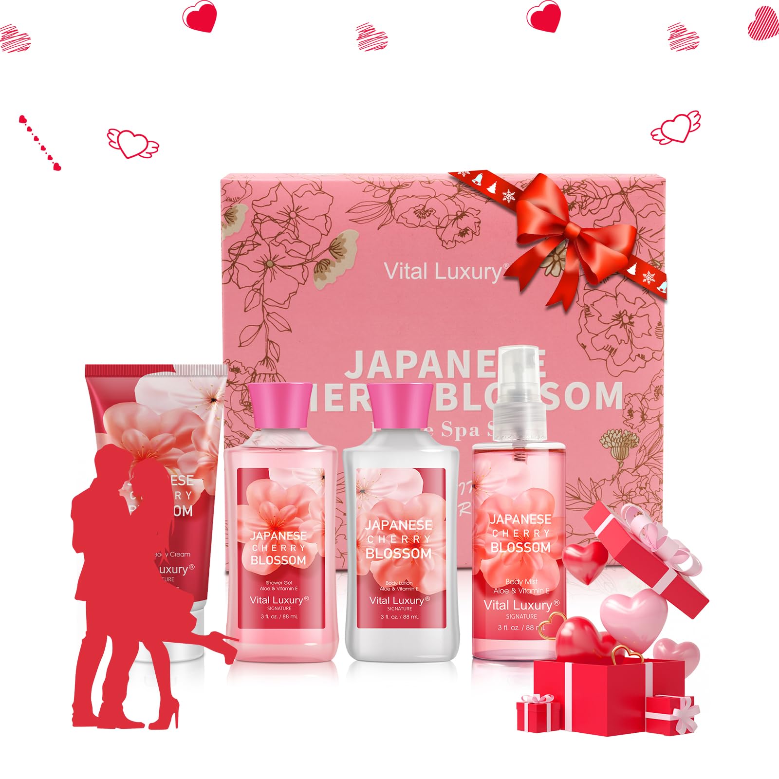 Vital Luxury gift-ready box signaling a thoughtful skincare gift.