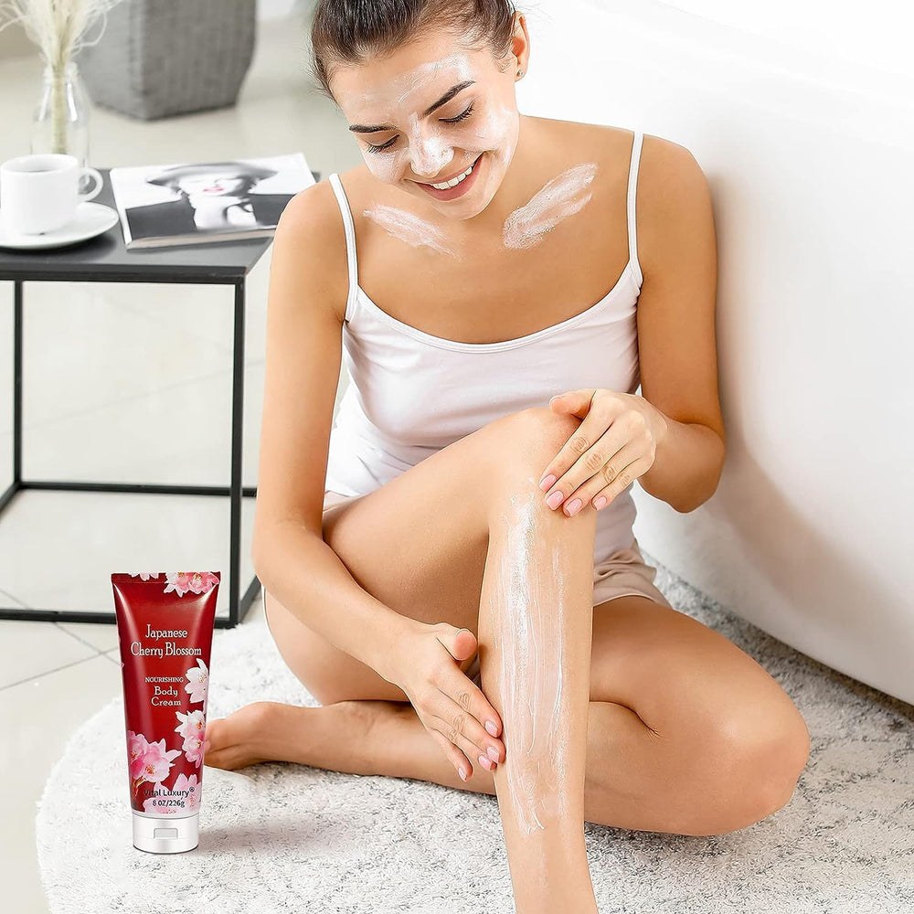 Vital Luxury ingredients highlight shea butter and jojoba.