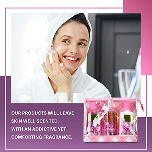 Vital Luxury pea flower mist closeup emphasizes even fragrance spray.