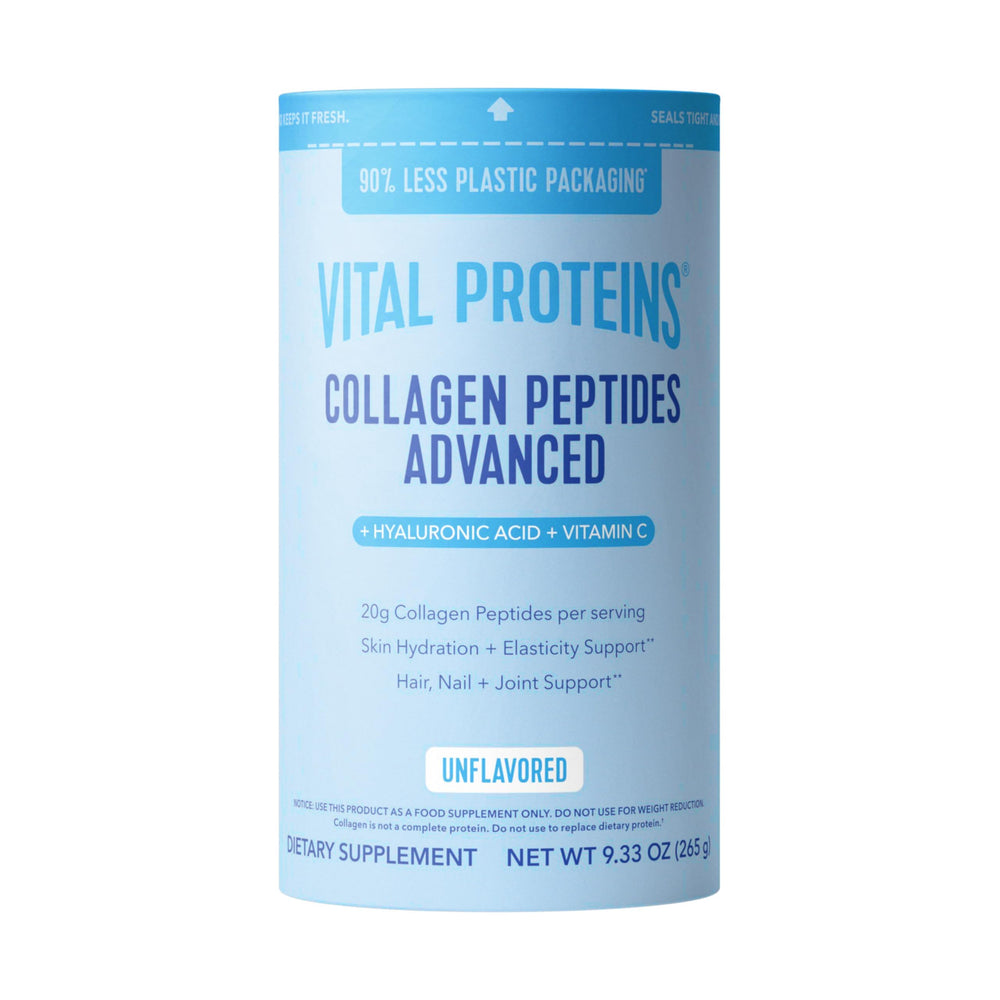 Vital Proteins front packaging showing clean label and size benefit