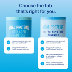 Vital Proteins scoop lifting powder showing fine texture and easy mixing