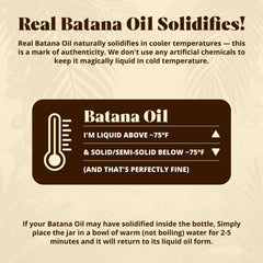 Vital Strands Batana Oil on scalp close-up shows hydration and conditioning.