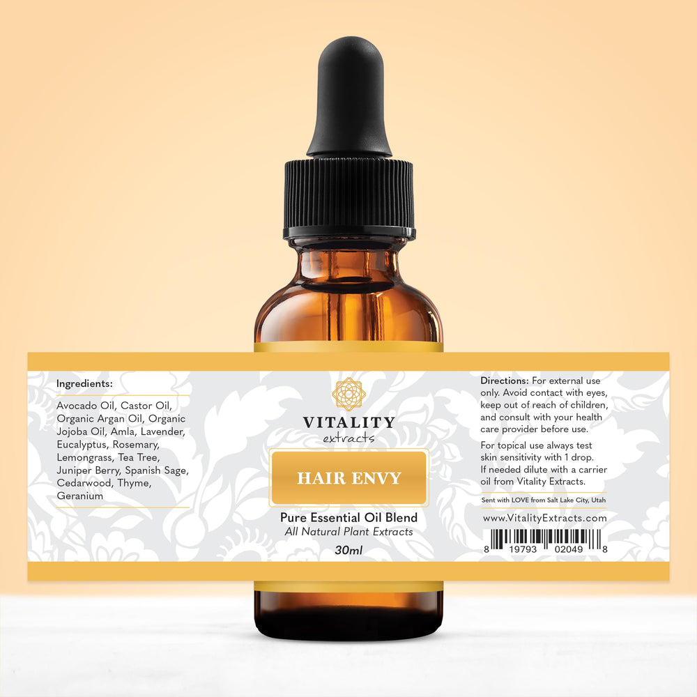 Vitality Hair Envy product portrait for brand consistency