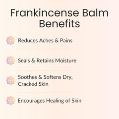Vitality Frankincense Balm 6oz jar on display with soft lighting for daily moisturization.