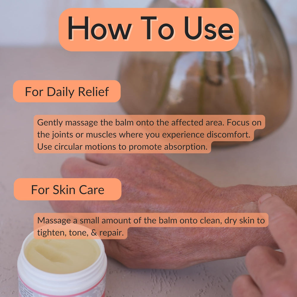 Vitality Frankincense Balm setup, suitable for all skin types and gentle moisturization.
