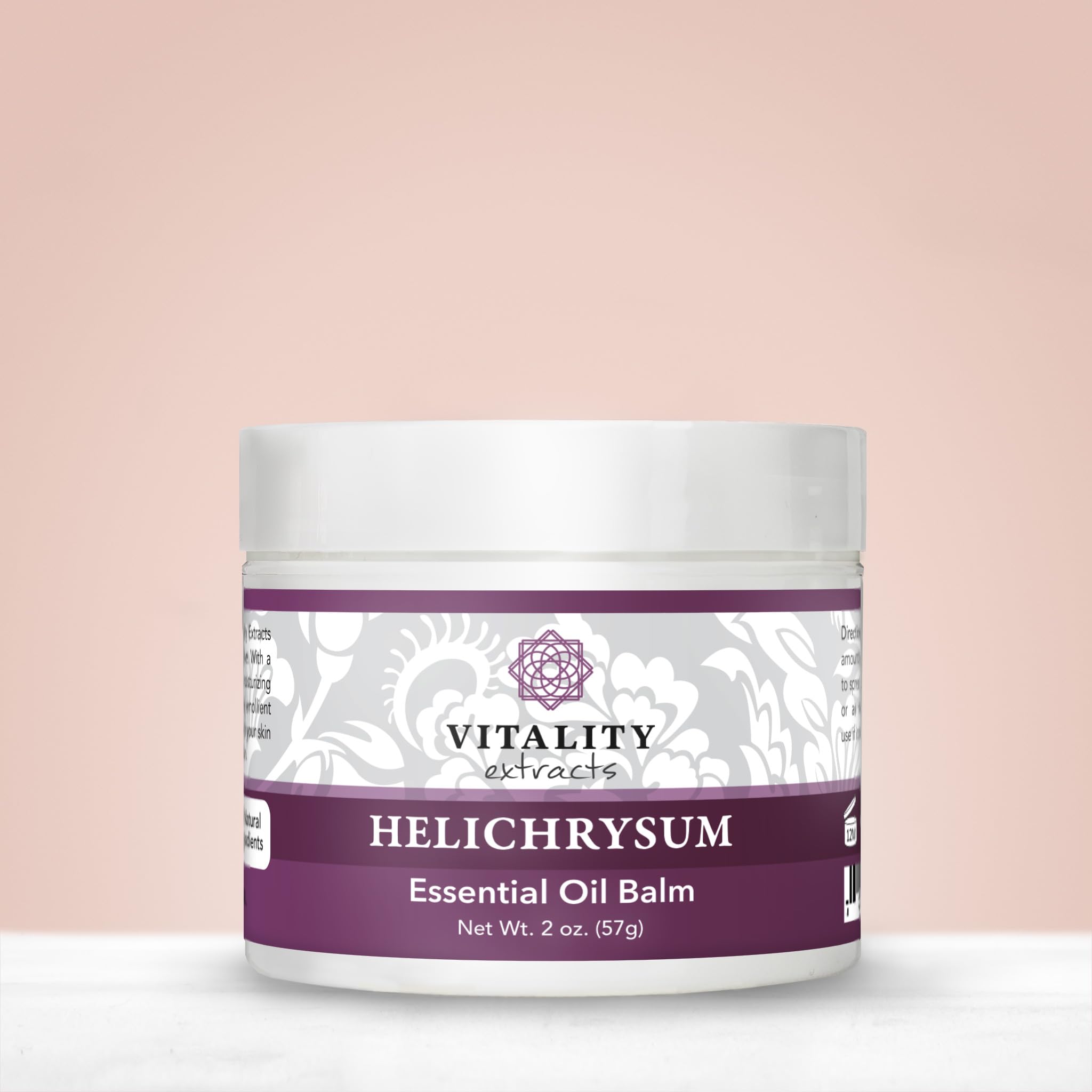 Vitality Helichrysum Balm application hands shows easy use for targeted hydration
