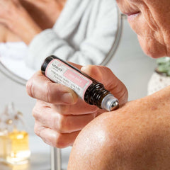 Vitality Skin Envy texture closeup shows a light, non-greasy finish ideal for layering.