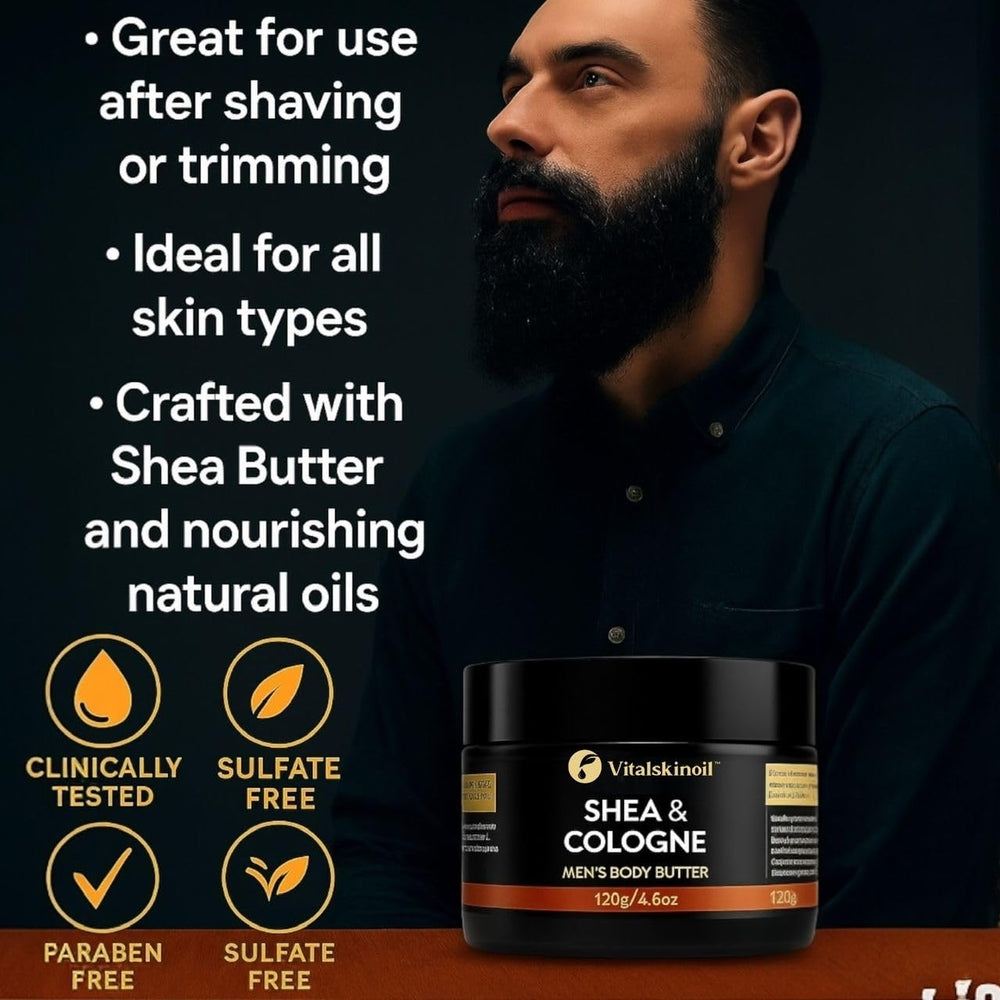 VITALSKINOIL body butter enhances daily grooming routine with scent
